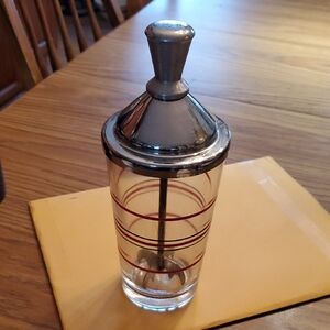Vintage Bareware Glass Ice Crusher